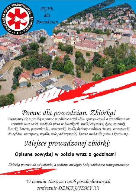 Pomoc dla Powodzian!