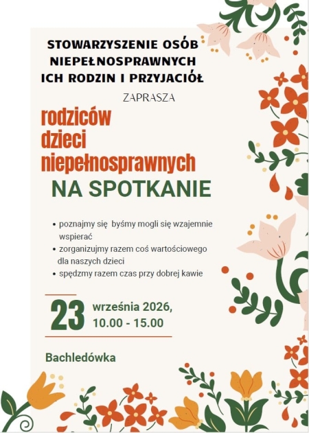 Zapraszamy na spotkanie!